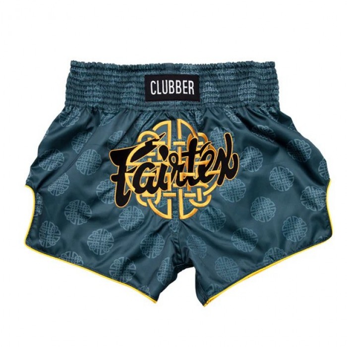 Шорти - Fairtex Muay Thai Shorts BS1915 Clubber - Green​